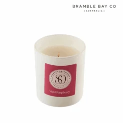 Raspberry & Vanilla Candle 300g Scented Obsessions 7 Raspberry & Vanilla Candle 300g Scented Obsessions -Stacked Store Scented Obsessions Candle Raspberry and Vanilla 300g p2