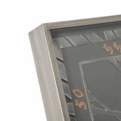 Square Gareth Exposed Gear Movement Wall Clock 80x80cm Grey -Stacked Store Square Gareth Exposed Gear Movement Wall Clock 80x80cm Grey p3