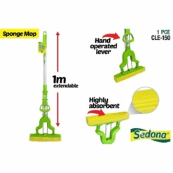 Squeeze Sponge Mop 100cm
