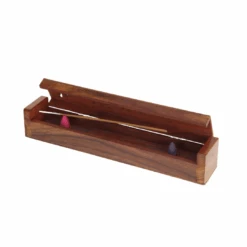 30CM SUN & MOON MANGO WOOD INCENSE BOX -Stacked Store Sun Moon Mango Wood Incense Box 30cm p3