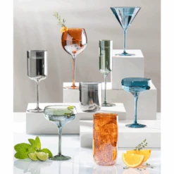 Verity Smoke 2pk Highball Tumbler -Stacked Store Tempa Verity Smoke Highball Tumbler 2pk p3