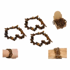 Tigers Eye Wisdom Bracelet In Display