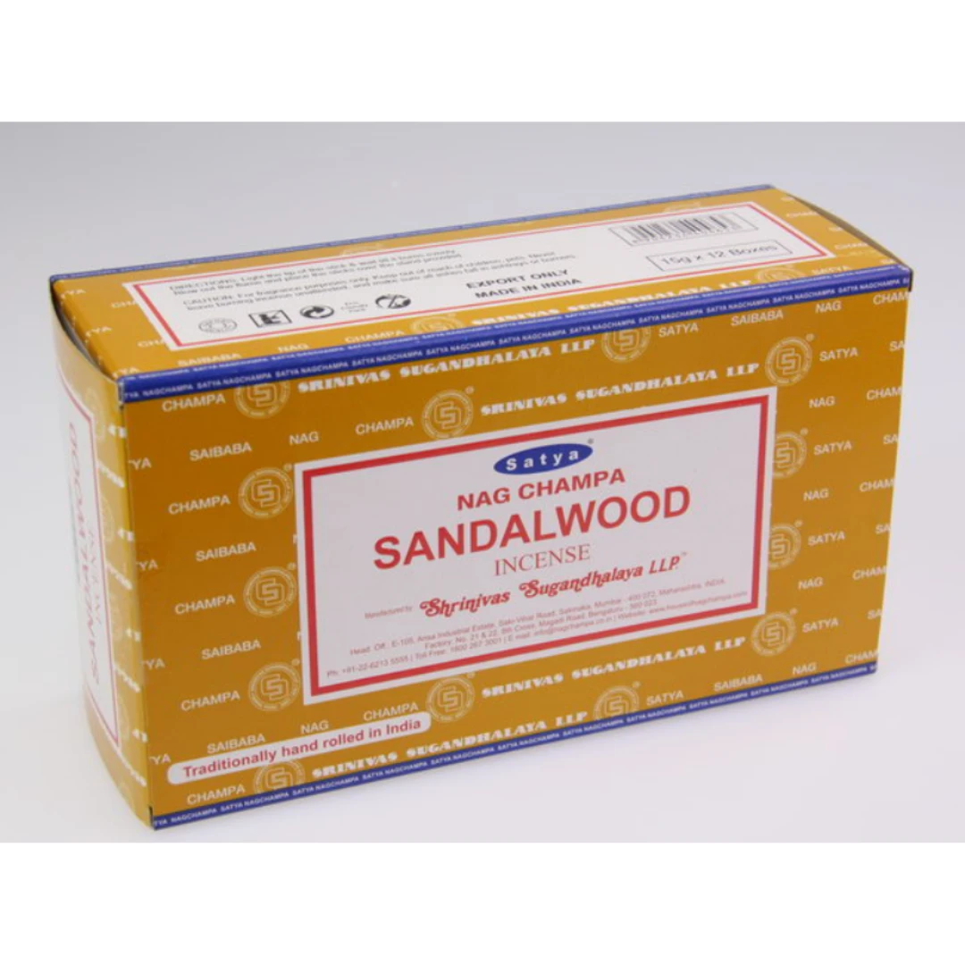 SATYA SANDALWOOD INCENSE 15G 6 SATYA SANDALWOOD INCENSE 15G - Image 4