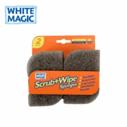 White Magic Scrub And Wipe Sponge