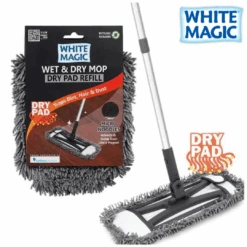 White Magic Wet & Dry Mop Dry Pad Refill