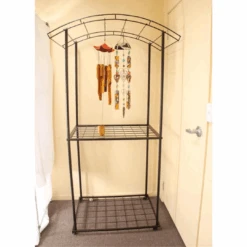 189CM METAL K/D WINDCHIME DISPLAY STAND -Stacked Store Wind Chime Display Stand Holds 72 Chime 189cm p2