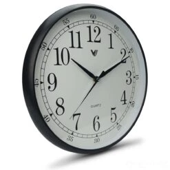 Wyatt Wall Clock 33x33x3cm Assorted -Stacked Store Wyatt Wall Clock 33x33x3cm 2 Asstd p6