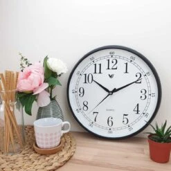 Wyatt Wall Clock 33x33x3cm Assorted -Stacked Store Wyatt Wall Clock 33x33x3cm Assorted p3