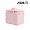 AVANTI Insulated Canvas Lunch Bag Blush Pink -Stacked Store avanti insulated canvas lunch bag blush pink 1