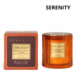 Serenity BELLE SÉRÉNITÉ Glass Candle In Box 283g - Clementine & Cassis