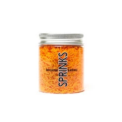 Jimmies 1Mm Orange 60G - By Sprinks