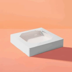 Papyrus Large Treat Box Pack Of 5 - White -Stacked Store papyrus large treat box pack of 5 white 3