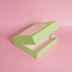 Papyrus Medium Treat Box Pack Of 5 - Pastel Green -Stacked Store papyrus medium treat box pack of 5 pastel green 1