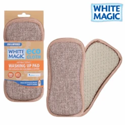 White Magic Washing Up Pad Pebble