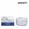 Lava Marble Ceramic Candle 470g Sea Salt Rose - Serenity -Stacked Store serenity lava marble large jar 470g sea salt rose